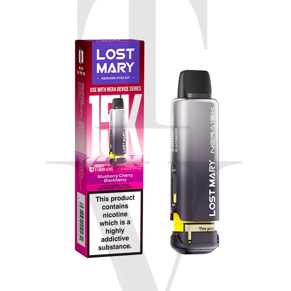 LOST MARY NERA 15K PRE-FILLED PODS 5 X MULTIPACK - Image 4