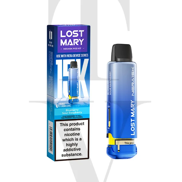 LOST MARY NERA 15K PRE-FILLED PODS 5 X MULTIPACK - Image 7