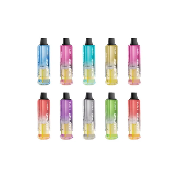 Lost Mary Nera Fullview 70K Disposable 5% Refill Pack Pods (5-Pack)