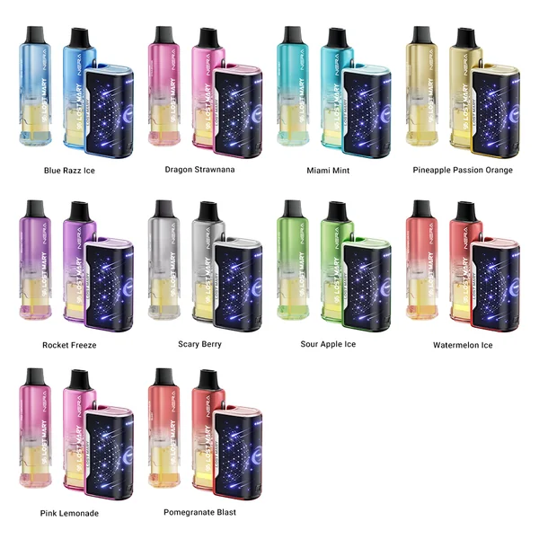 Lost Mary Nera Fullview 70K Disposable Vape Dual Pod 24mL Rechargeable - Image 2
