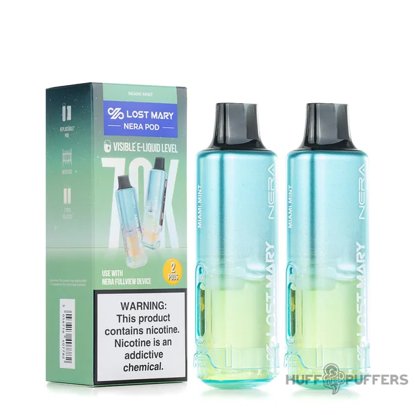 Lost Mary Nera Fullview Pods 5% Nicotine