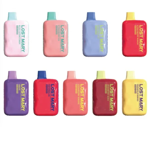 Lost Mary OS5000 Disposable Vape by Elf Bar 10 Pack 13mL - Image 2