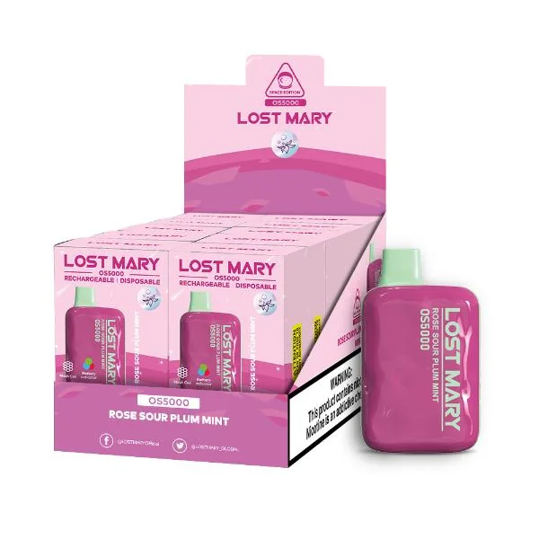 Lost Mary OS5000 Disposable Vape by Elf Bar 10 Pack 13mL - Image 11