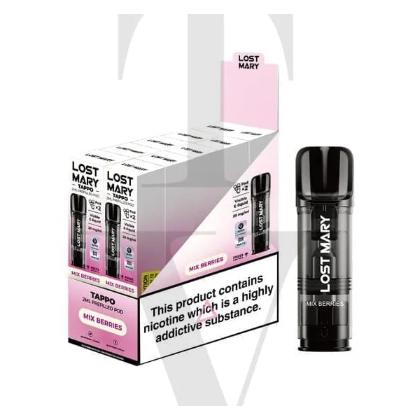 LOST MARY TAPPO PREFILLED E-LIQUID PODS 10 X MULTIPACK - Image 14