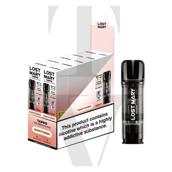 LOST MARY TAPPO PREFILLED E-LIQUID PODS 10 X MULTIPACK - Image 15