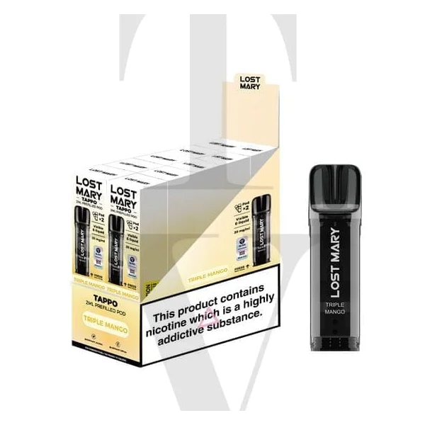LOST MARY TAPPO PREFILLED E-LIQUID PODS 10 X MULTIPACK - Image 5