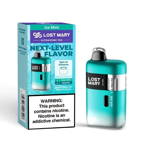 Lost Mary Ultrasonic 35000 Disposable 20mL (5/pack) - Clearance - Image 3