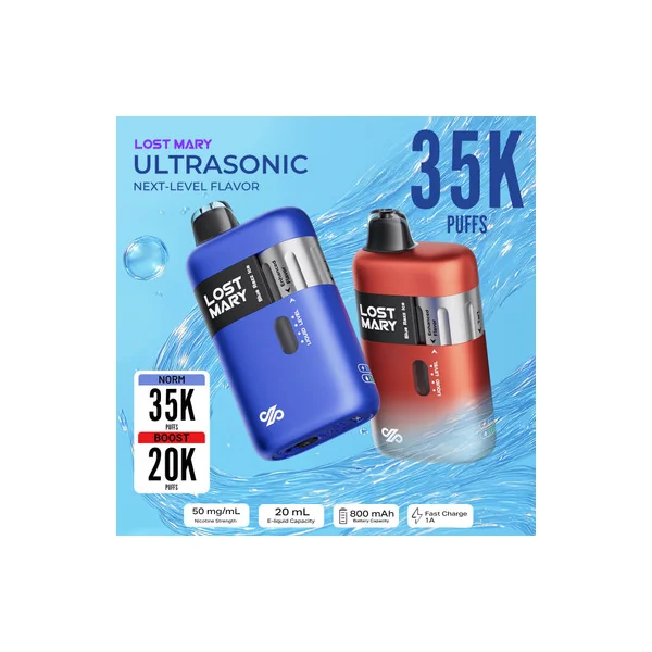 Lost Mary Ultrasonic 35K Disposable Vape (Full Box)
