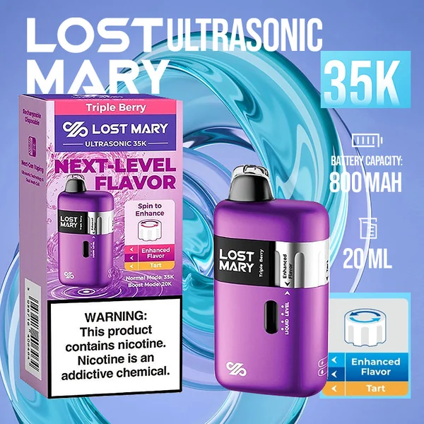 Lost Mary ultrasonic 35K Disposable Vape Wholesale - Image 9