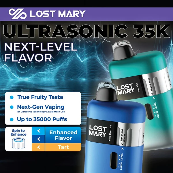 Lost Mary Ultrasonic 35K Puffs Disposable Vape Device - Image 2
