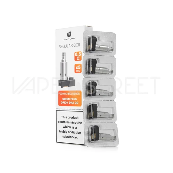 Lost Vape Orion Plus Replacement Coils (5 Pack)