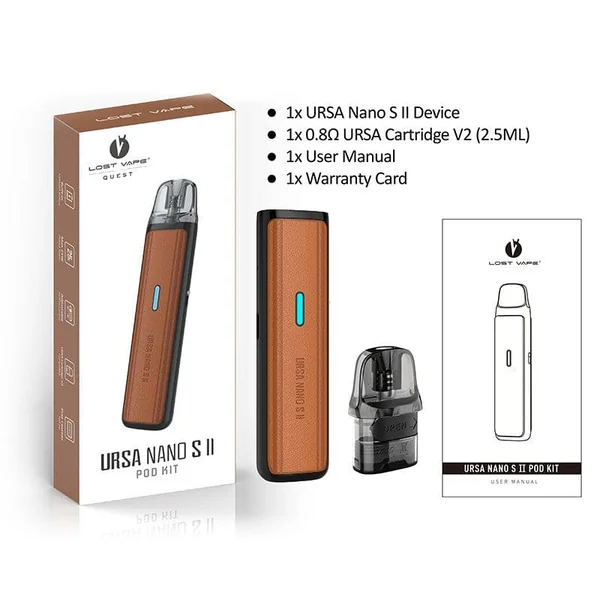 Lost Vape Ursa Nano S2 30W Pod System Kit 1000mAh - Image 12