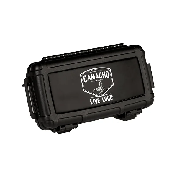 Lotus 5 Cigar Travel Humidor - Camacho Live Loud