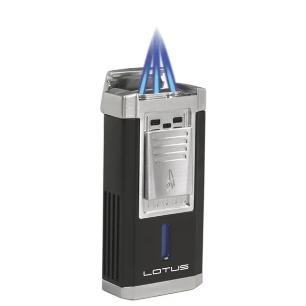 Lotus Lighter Duke L60 Triple Flame Lighter w/ Cutter - Image 2
