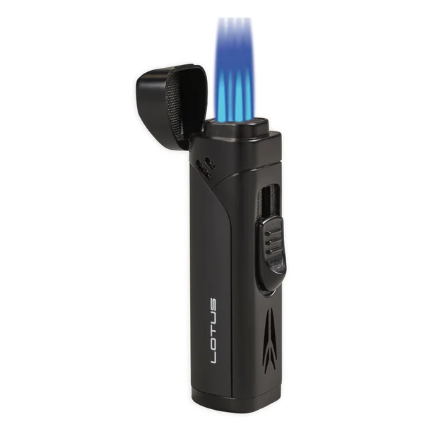 Lotus Monarch Quad Flame with Cigar Rest & Punch - Image 3