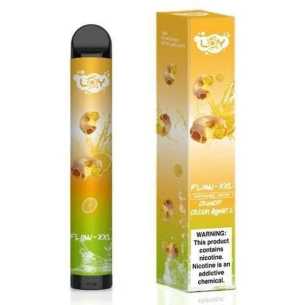 Loy Flow XXL Disposable 2400 Puffs - Crunchy Cream Doughnut - Image 2