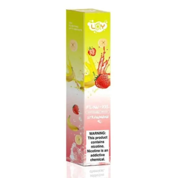 Loy Flow XXL Disposable 2400 Puffs - Strawnana (Strawberry Banana) - Image 2