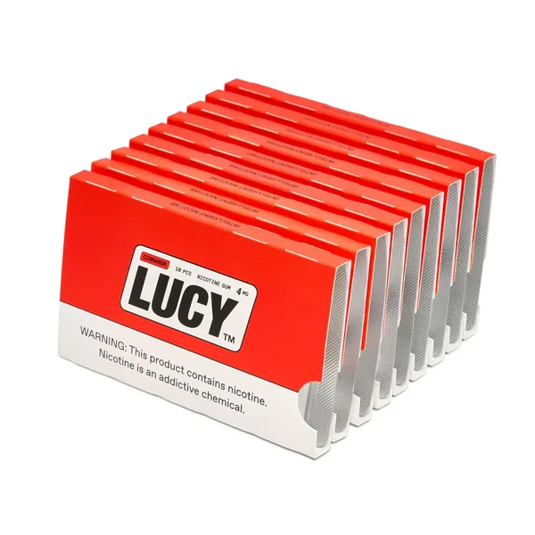 Lucy Cinnamon Nicotine Gum 4mg (10 Pack)
