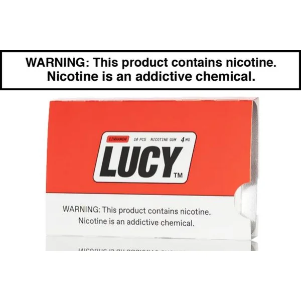 LUCY NICOTINE GUM - 10CT - Image 2