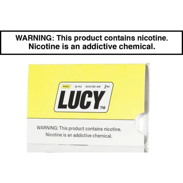 LUCY NICOTINE GUM - 10CT - Image 4