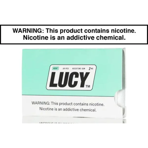 LUCY NICOTINE GUM - 10CT - Image 5