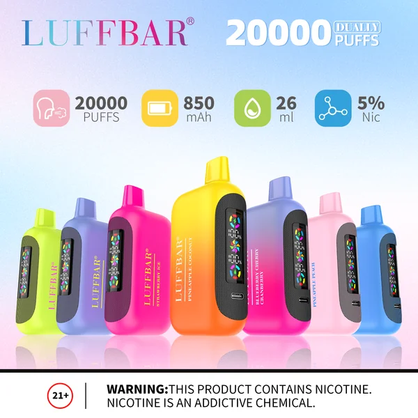 LuffBar Dually 20000 Puffs Disposable Vape Device - Image 2