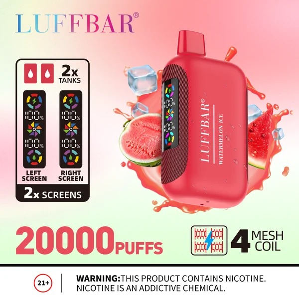 LuffBar Dually 20000 Puffs Disposable Vape Device - Image 3