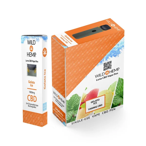 Luna ICE Disposable CBD Vape - Image 5