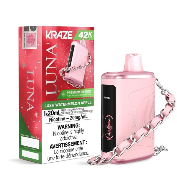 Lush Watermelon Apple Kraze Luna | Up to 42K Puffs - VapeLoft