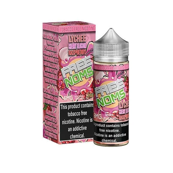 Lychee Cherry Blossom Raspberry TF 120ml Vape Juice - Free Noms