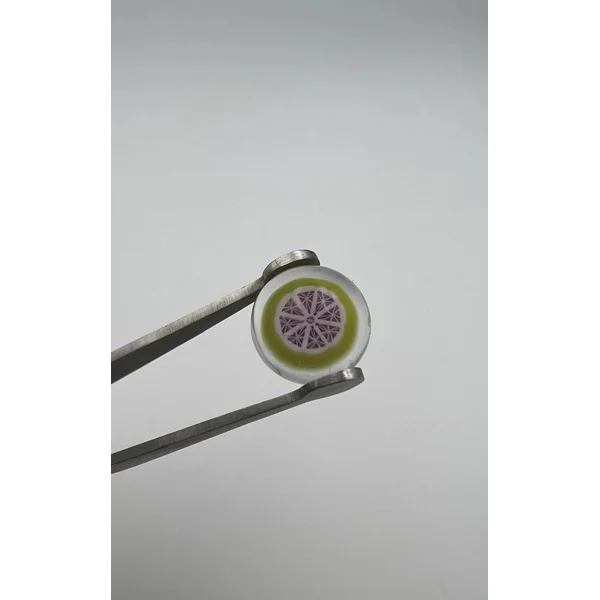 Lyons Glass Floating Grape Lime Valve