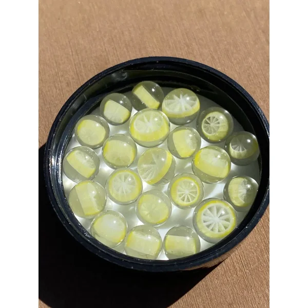 Lyons Glass Floating Lemon Terp Pearl