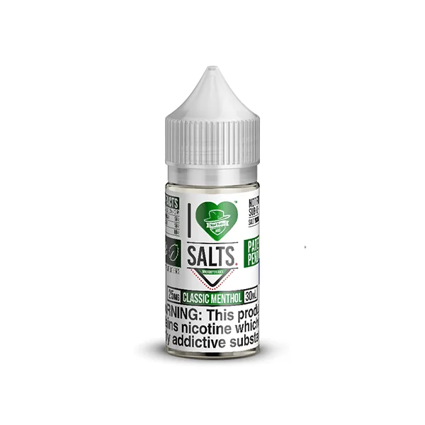 Mad Hatter I Love Salts Classic Menthol 30ml Nic Salt Vape Juice
