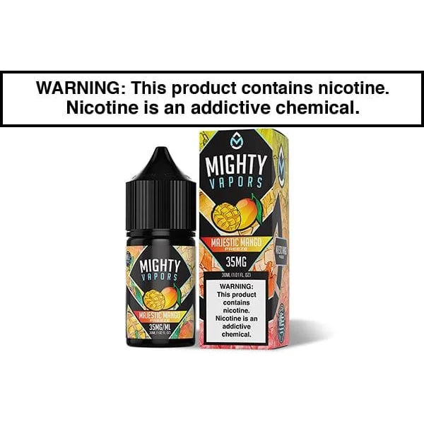 MAJESTIC MANGO FREEZE BY MIGHTY VAPORS SALTS 30ML
