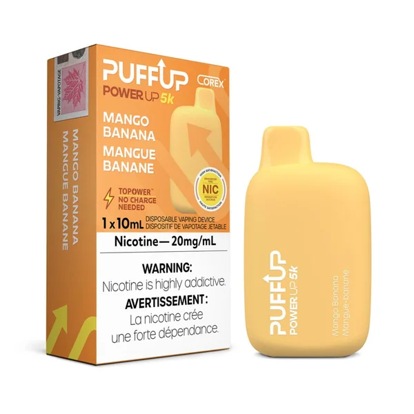 Mango Banana PuffUp Disposable Vape | 5K - VapeLoft
