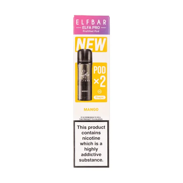 Mango Elfa Pro V2 Prefilled Pods by Elf Bar