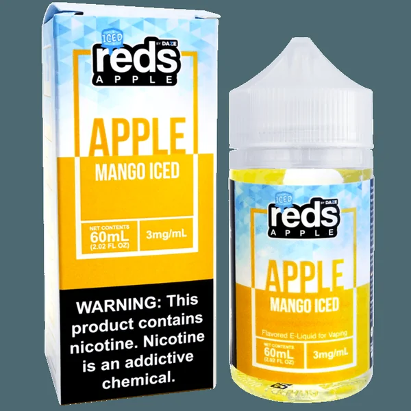 Mango ICED Apple Reds by 7 Daze E-Liquid (60ml)(ON SALE)