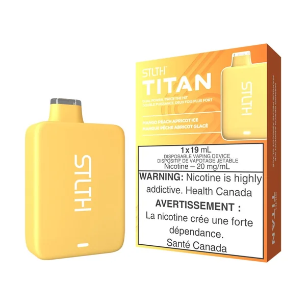 Mango Peach Apricot Ice STLTH Titan Disposable Vape | VapeLoft