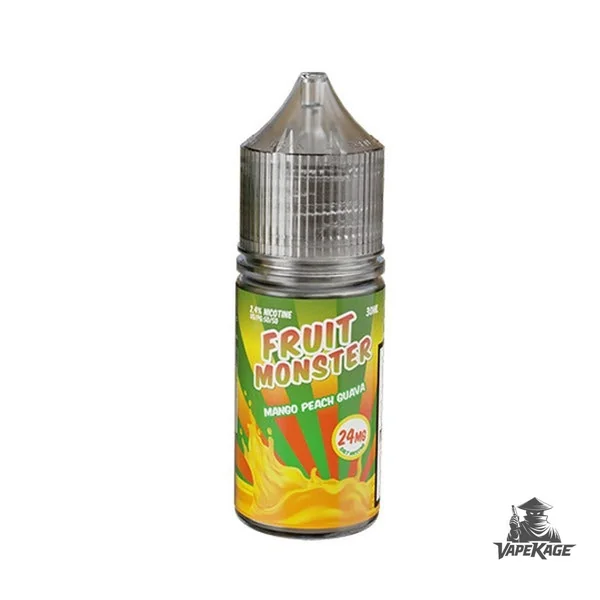 Mango Peach Guava by — Fruit Monster Vape Labs 30mL Nic Salt