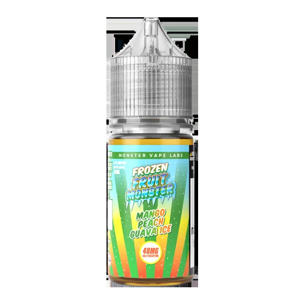 Mango Peach Guava Ice Frozen Fruit Monster Salt by Monster Labs