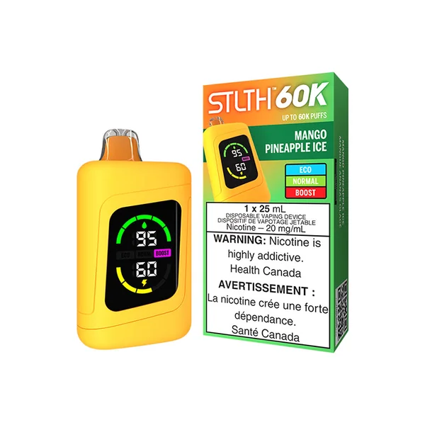 Mango Pineapple Ice STLTH 60K Disposable Vape | VapeLoft