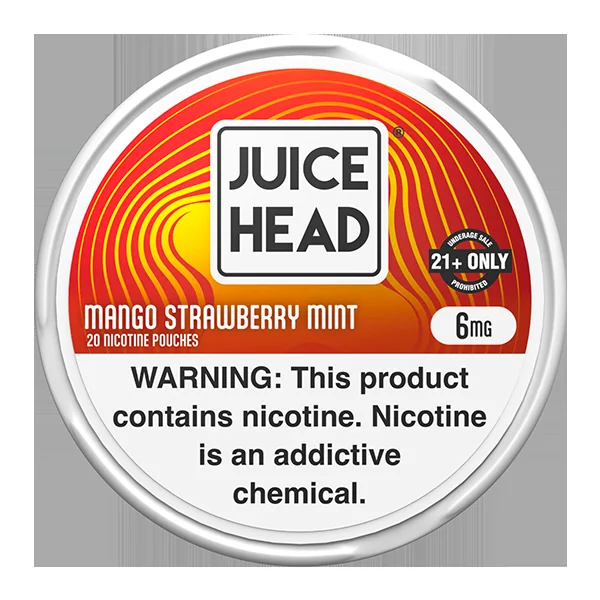 Mango Strawberry Mint Juice Head Pouches