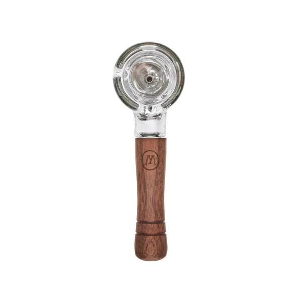 Marley Natural Spoon Pipe Natural Glass and Black Walnut - Image 3