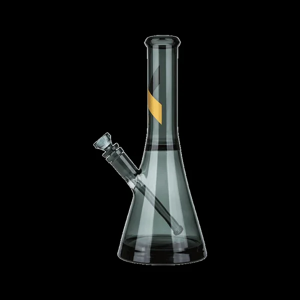 Marley Natural Water Pipe Smoked Glass Gold Stripe Decal