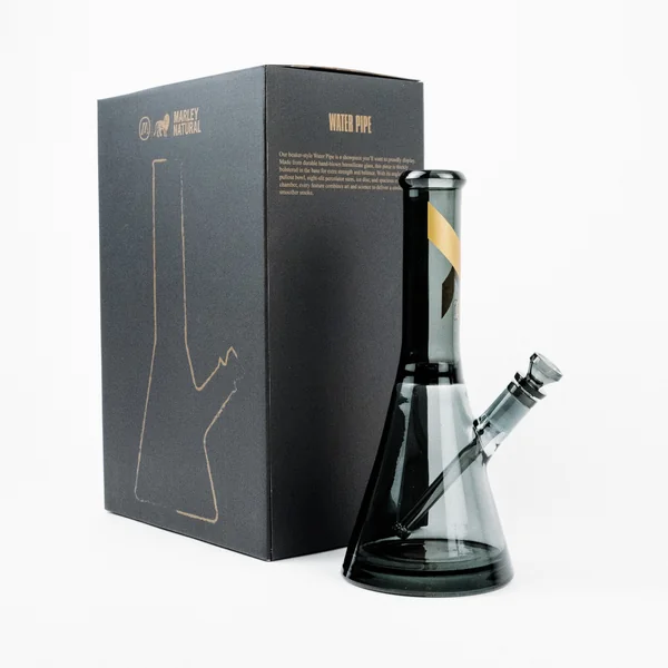 Marley Natural Water Pipe Smoked Glass Gold Stripe Decal - Image 3