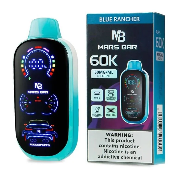Mars Bar 60K Disposable Vape (25ml, 5%) - Image 3