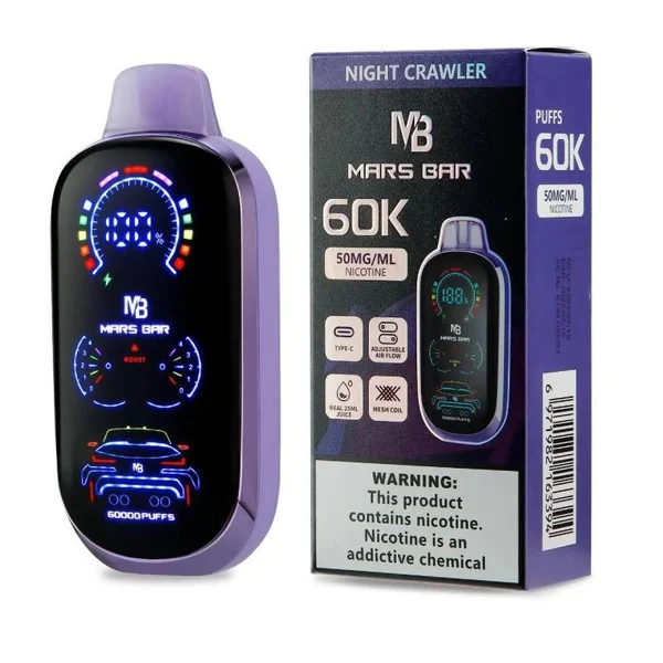 Mars Bar 60K Disposable Vape (25ml, 5%) - Image 5