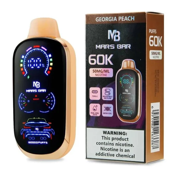 Mars Bar 60K Disposable Vape (25ml, 5%) - Image 6