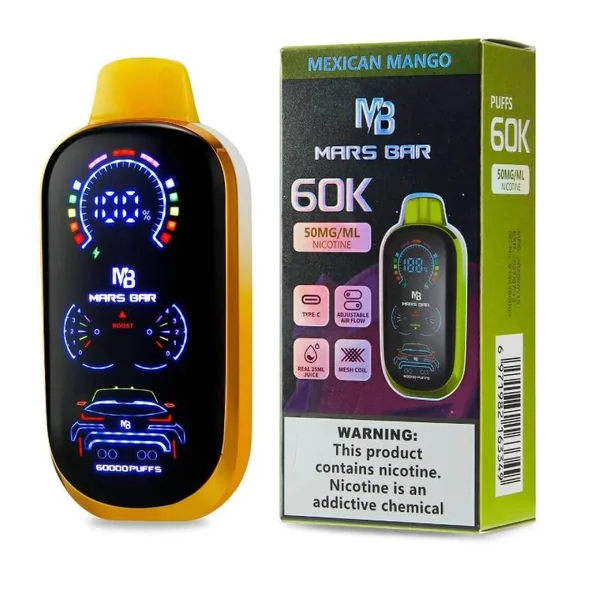 Mars Bar 60K Disposable Vape (25ml, 5%) - Image 8