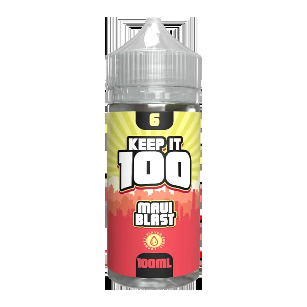 Maui Blast Keep It 100 Nixodine Juice - Image 2